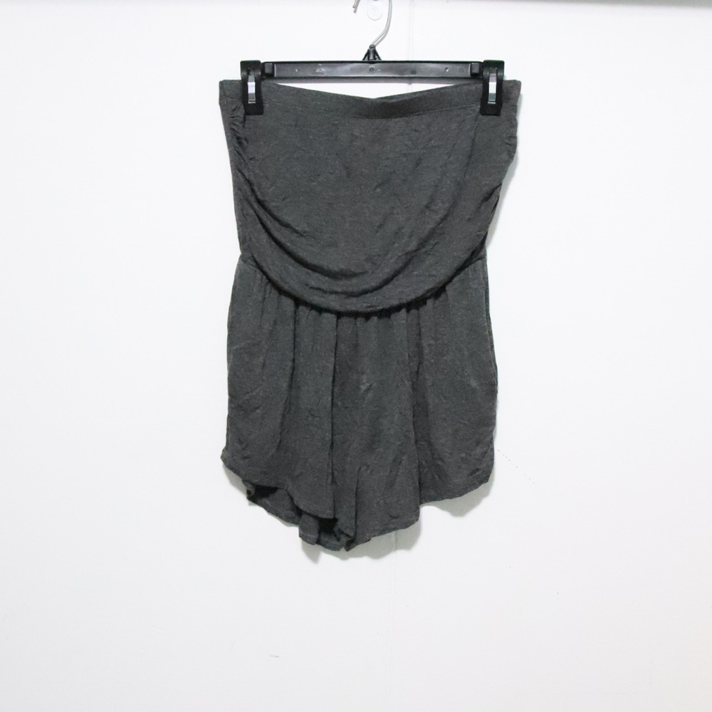 JWlovesme Gray Tube Top Romper